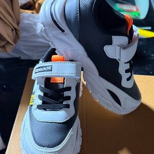 Kids Black and White Sneakers